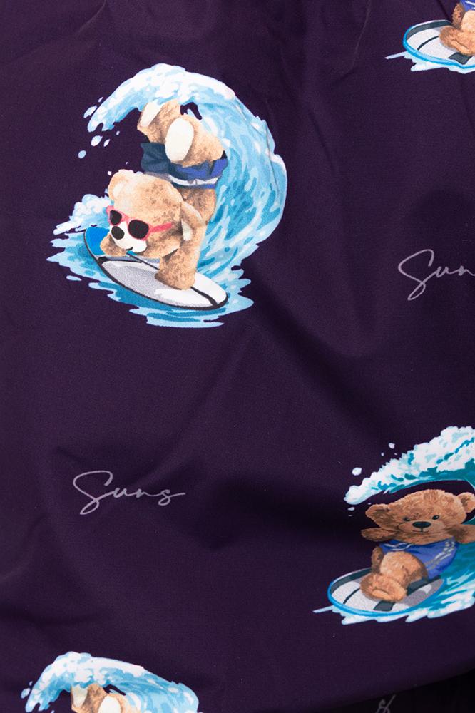 BOXER Uomo SUNS con elastico CORTO Blu