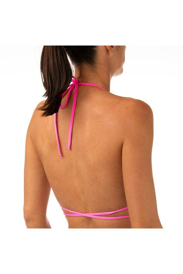 MIX REGGISENO Donna BE BEACH TRIANGOLO Fluo rosa