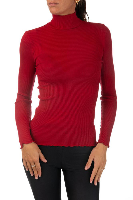 MAGLIA Donna Oscalito autunno/inverno Rosso
