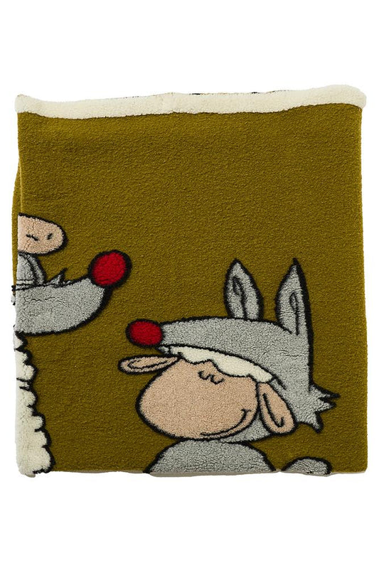 COPERTA CASA VERDE 6897 VERDE HAPPY PEOPLE