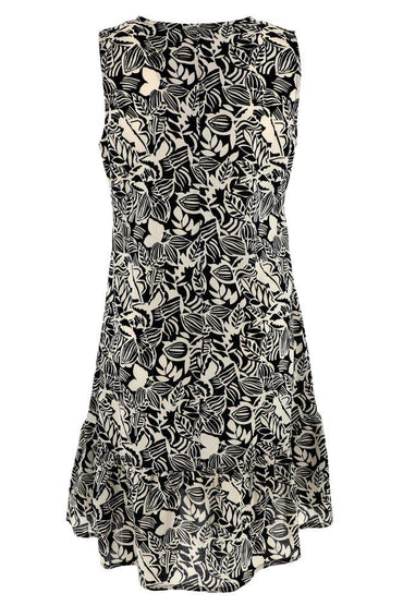 ABITO DONNA NERO/BIANCO VESTCORTOARCADIA NERO KARAKORUM