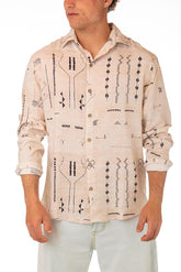 MAGLIA CAMICIA UOMO BIANCO MLSN ESSAOUIRAOFFWHITE TOOCO