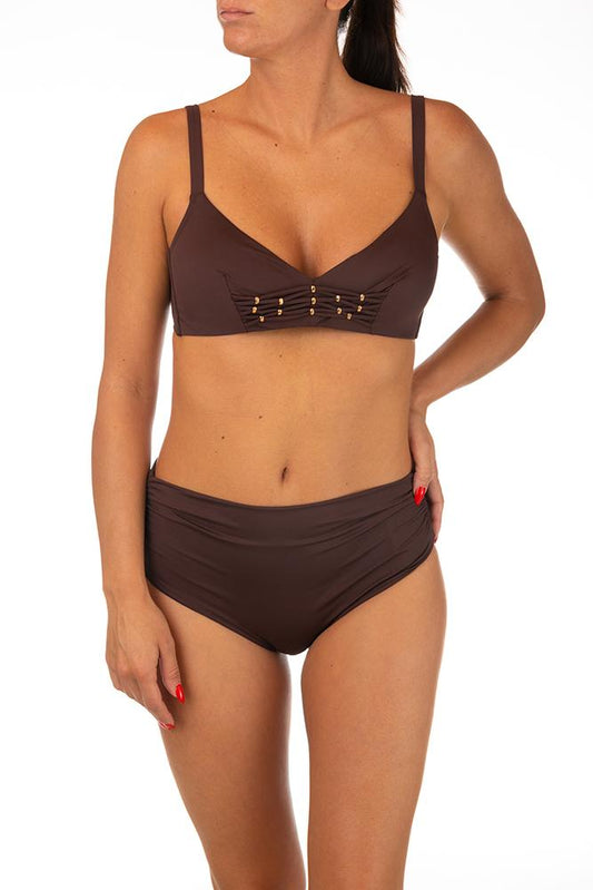 BIKINI COPPA DONNA MARRONE 25T-358R-984 CAFFE MARETTE