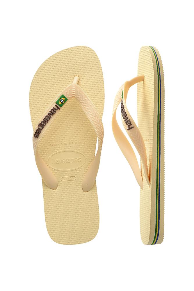 SCARPE UNISEX PANNA BRASILLOGO 9256 HAVAIANAS