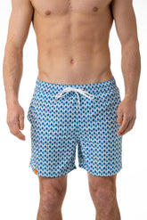 BOXER MOLLA UOMO  AZZURRO H35111 PADEL0113 SUN 68