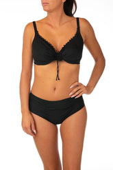 BIKINI FERRETTO COPPA E NERO G116 01 NERO BERNE' MABEL
