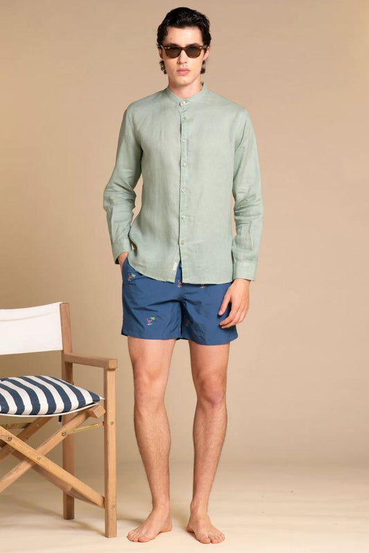 BOXER MOLLA UOMO BLU RIOTROPIC C27 BLU IMPURE