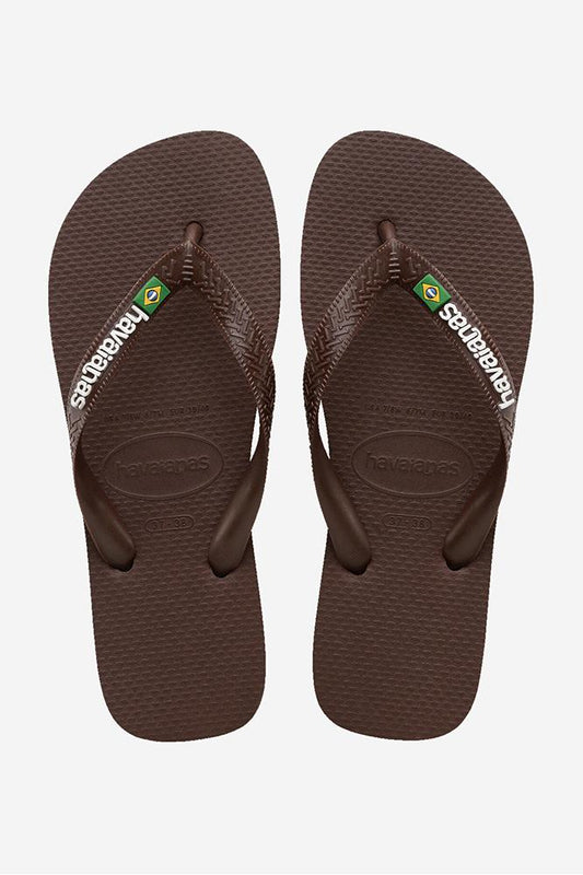 SCARPE UNISEX MARRONE BRASILLOGO 0727 MARRONE HAVAIANAS