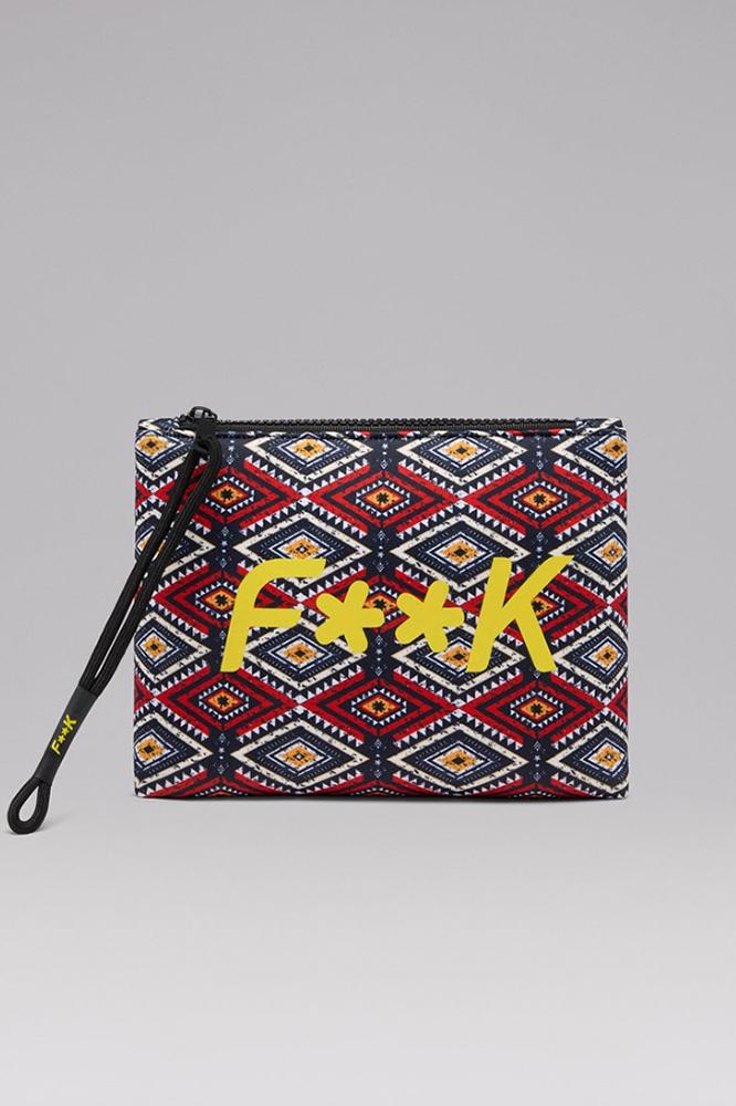 POCHETTE UNISEX FXXK Marrone