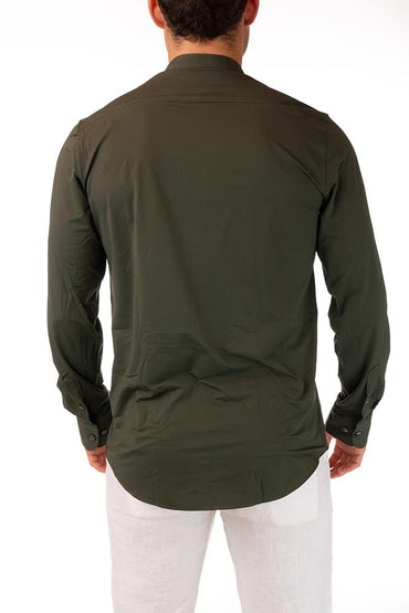 MAGLIA CAMICIA UOMO VERDE 24250 20 RRD