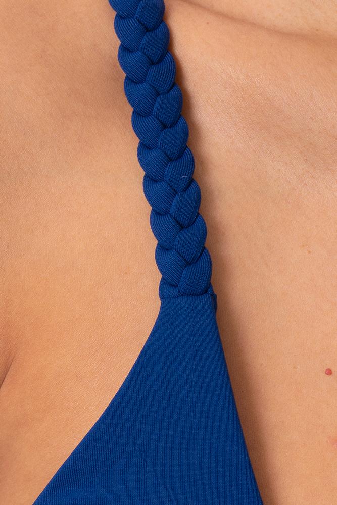 MIX REGGISENO BRASSIERE DONNA BLU NAVY BABYTR TRITONE BE BEACH