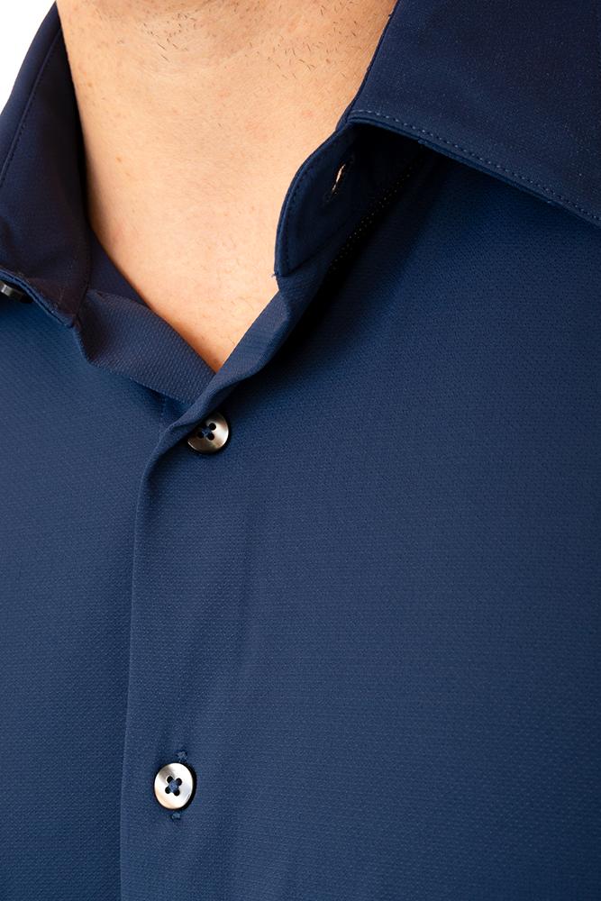 MAGLIA CAMICIA UOMO BLU 24251 63 RRD