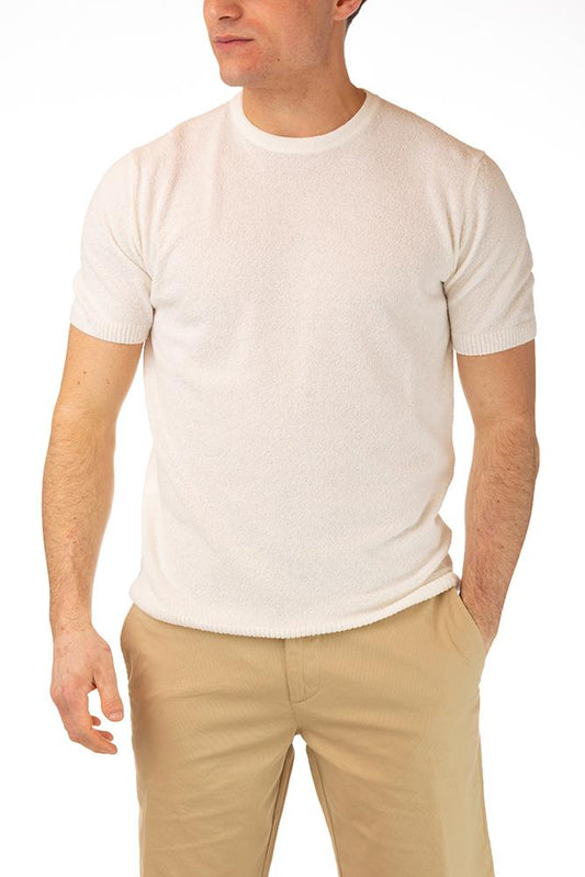 MAGLIA T-SHIRT UOMO BIANCO 26103 1 FERRANTE