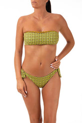 BIKINI FASCIA DONNA  VERDE 25F-157M 942 OLIVA MARETTE