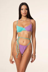 BIKINI FERRETTO DONNA VIOLA FK25-0932 LC FXXK