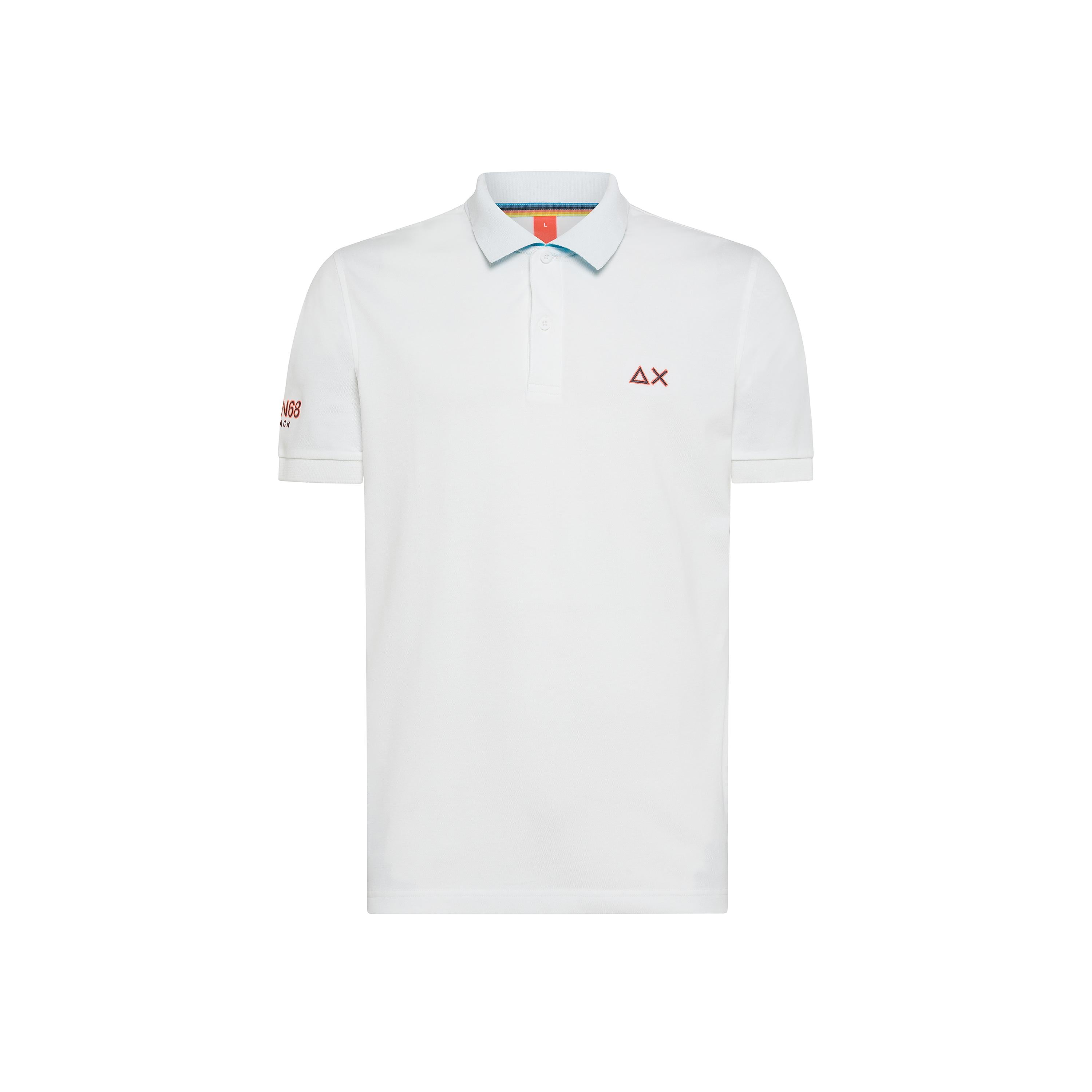MAGLIA POLO UOMO BIANCO CA34140 01BIANCO SUN 68