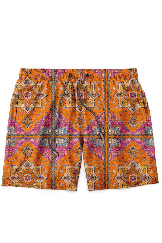 BOXER Uomo TOOCO con elastico CORTO Arancio