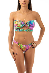 BIKINI FASCIA DONNA  ANIMALIER 787I49 N50 ANIMALIER LULI FAMA