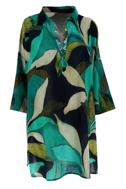 NARA KAFTANO VERDE KARAKORUM