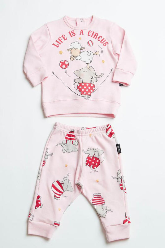 PIGIAMA BAMBINA HAPPY PEOPLE Rosa