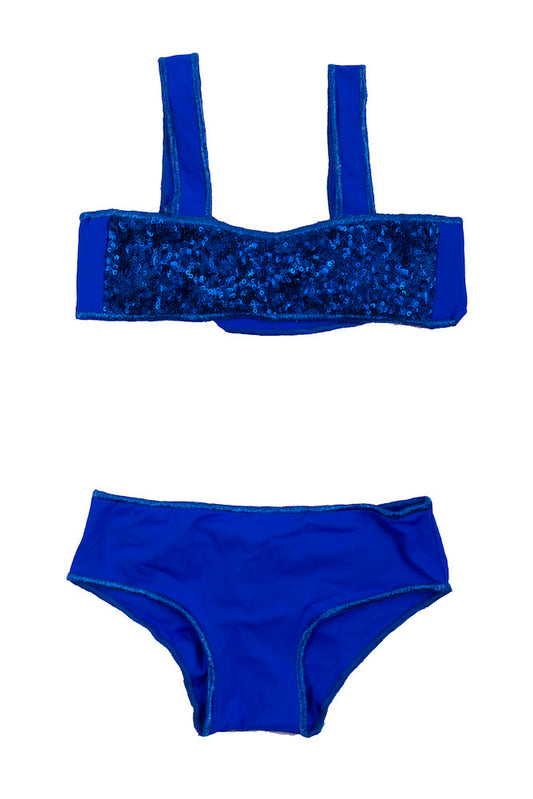 BIKINI FASCIA BAMBINA  BLU ANNETTE PRINCETON BE BEACH 