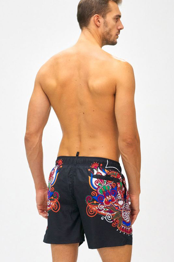 BOXER MOLLA UOMO  NERO F21-BOXER 2060U FXXK 