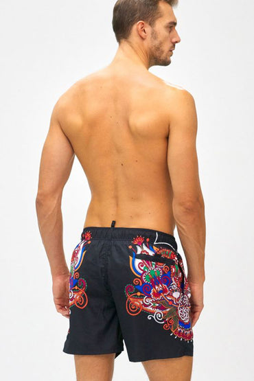 BOXER MOLLA UOMO  NERO F21-BOXER 2060U FXXK 