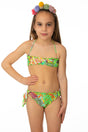 BIKINI FASCIA BAMBINA  VERDE FJ21-FASCIA 1525U FXXK 