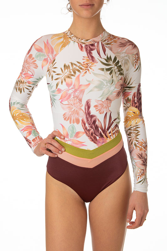 INTERO TAGLIO DONNA  VERDE GSILA9 60GREEN RIP CURL 
