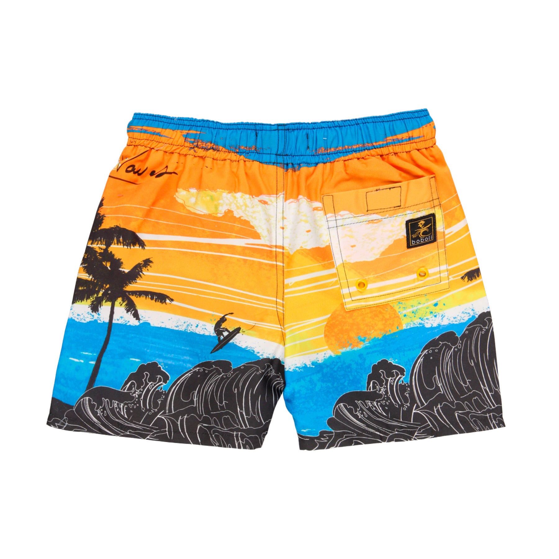 BOXER MOLLA BAMBINO  ARANCIO 834151 SUNSET BOBOLI 