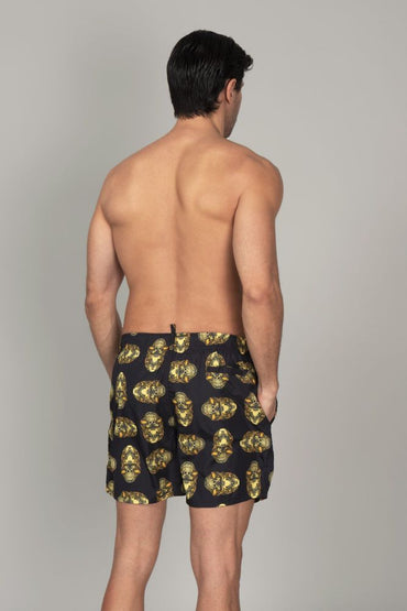 BOXER MOLLA UOMO  NERO BOXERF22 2043 FXXK 
