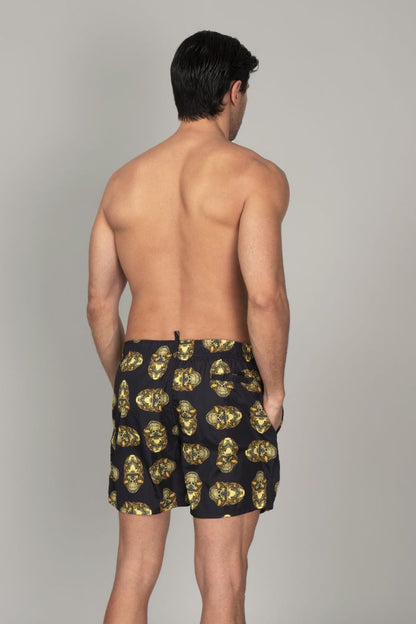 BOXER MOLLA UOMO  NERO BOXERF22 2043 FXXK 