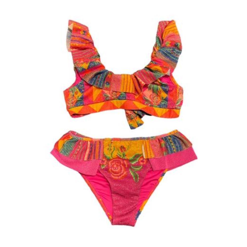 BIKINI FASCIA BAMBINA  VIOLA FJ220250 FRIDA FXXK 