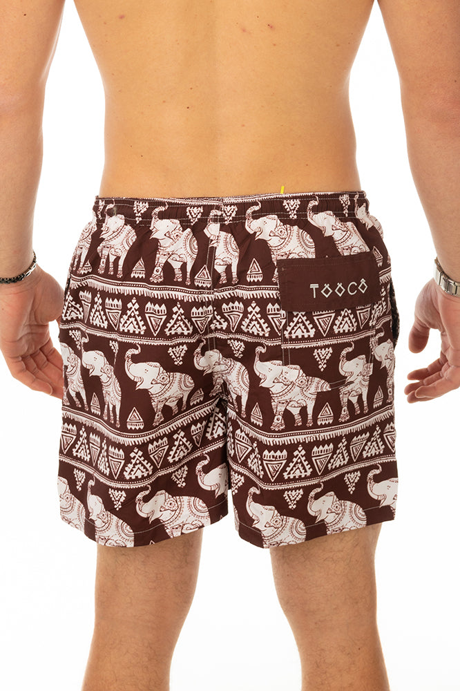 BOXER MOLLA UOMO  MARRONE BOXERTOOCO MAMMUTWINE TOOCO 