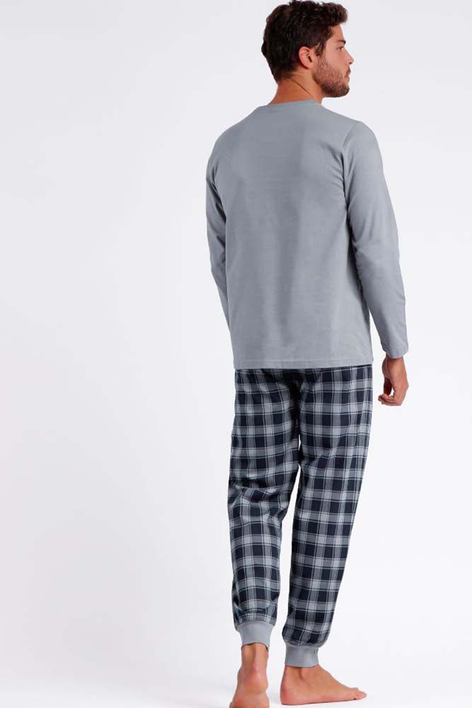 PIGIAMA AUTUNNO/INVERNO UOMO  GRIGIO 60691 MICHEY DISNEY 