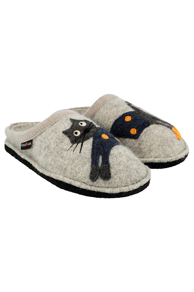 PANTOFOLE AUTUNNO/INVERNO UNISEX  GRIGIO CUCHO STEIN HAFLINGER 
