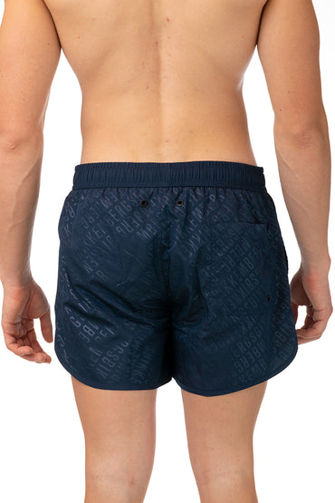 BOXER MOLLA UOMO  BLU MBS03 NAVY BIKKEMBERGS 