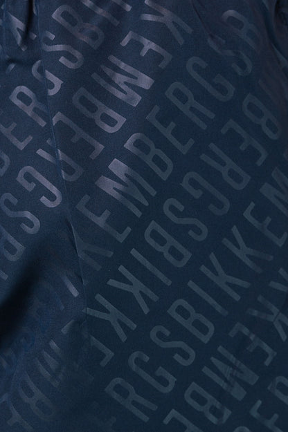 BOXER MOLLA UOMO  BLU MBS03 NAVY BIKKEMBERGS 