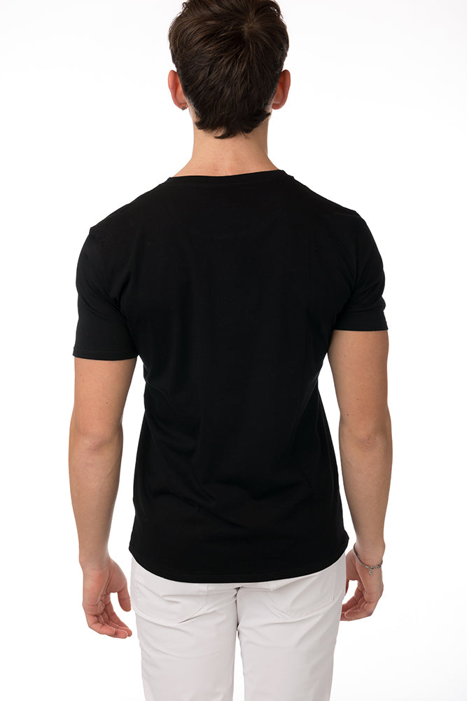 MAGLIA UOMO  NERO ICON VR211NERO BOB 
