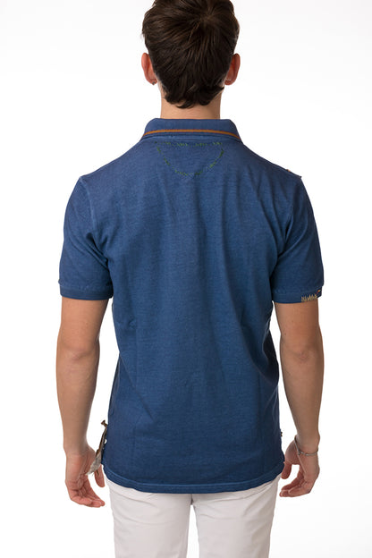 MAGLIA POLO UOMO  BLU RICKY23 228ZAFFIRO BOB 