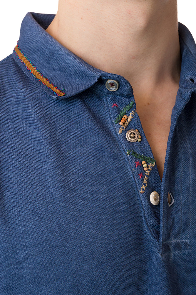 MAGLIA POLO UOMO  BLU RICKY23 228ZAFFIRO BOB 