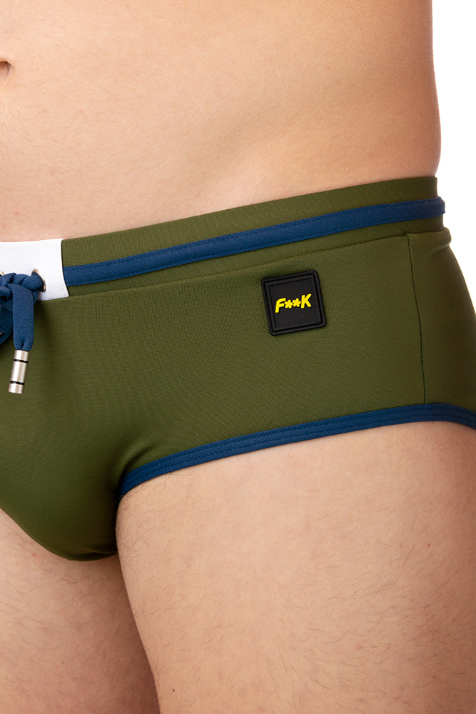 SLIP UOMO  VERDE FK232017 VM FXXK 