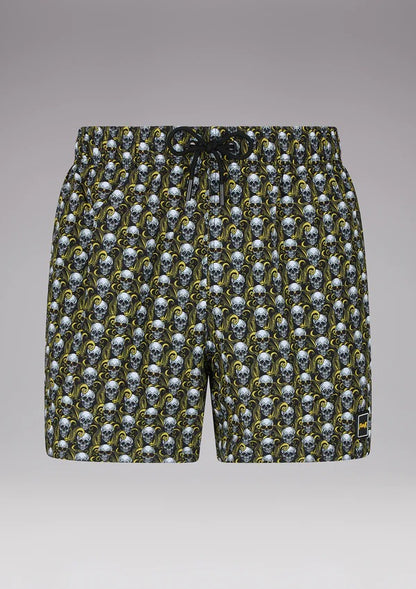 BOXER MOLLA UOMO  NERO FK232044 TESCHIO FXXK 