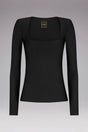 MAGLIA DONNA  NERO FW23-0040 NERO FXXK 