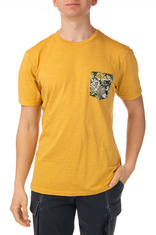 MAGLIA UOMO  GIALLO TSS4006 GIALLO IMPURE 
