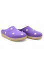 PANTOFOLE AUTUNNO/INVERNO DONNA  LILLA MARGHERITE LILLA HAFLINGER 