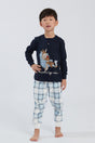 PIGIAMA BAMBINO  BLU 6356 3037 HAPPY PEOPLE 