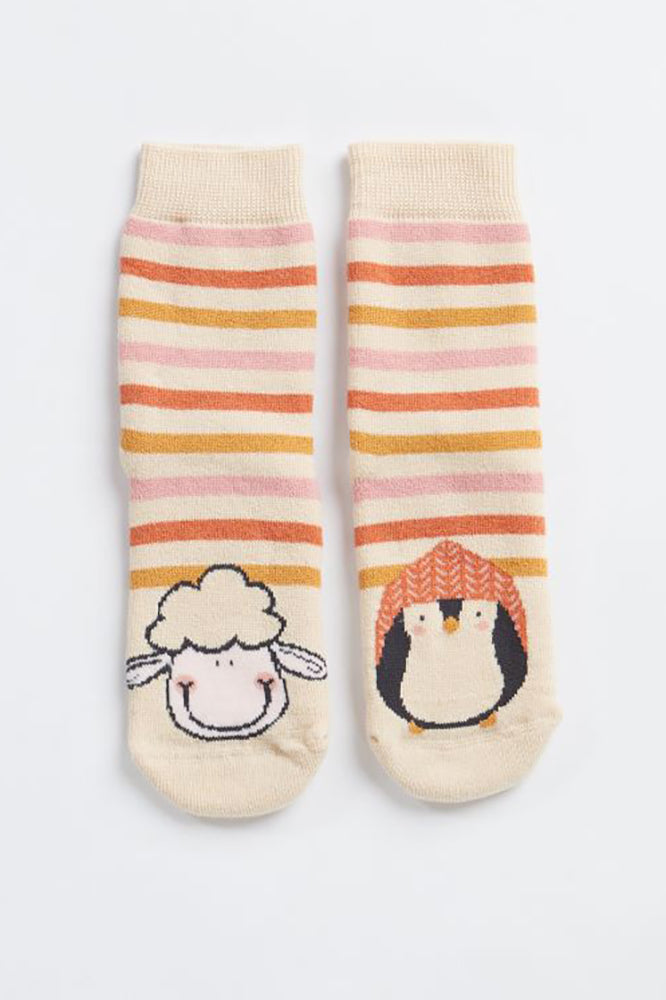 CALZE BAMBINA  ARANCIO 6423 ARANCIO HAPPY PEOPLE 