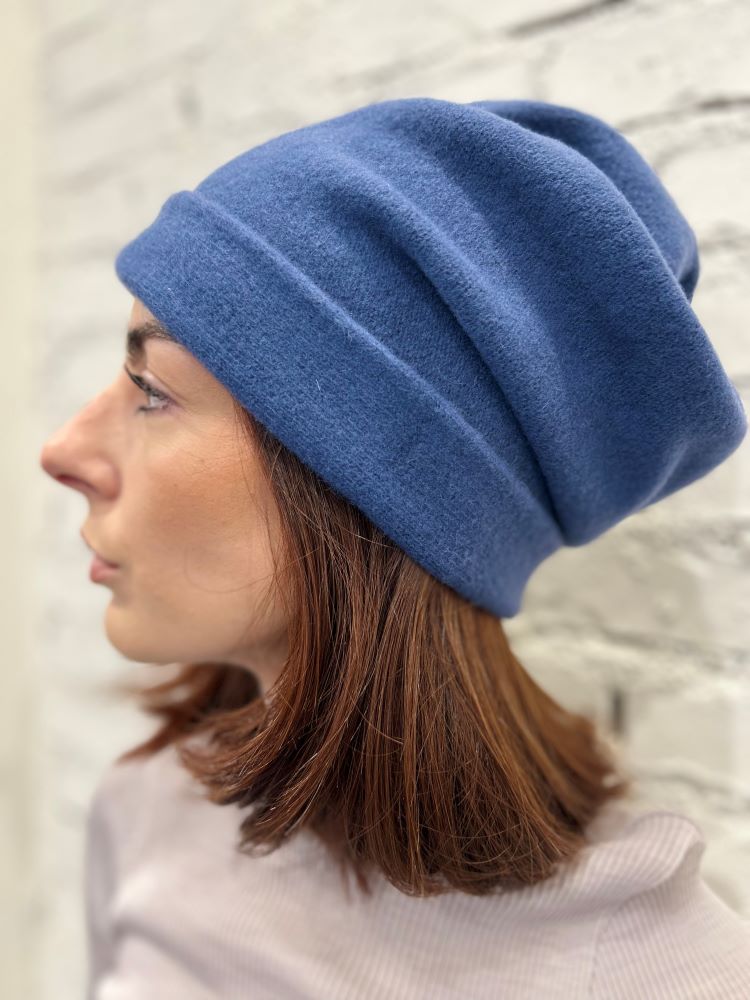 CAPPELLO AUTUNNO/INVERNO UNISEX  AZZURRO BEANIE INDICO KOPKA 