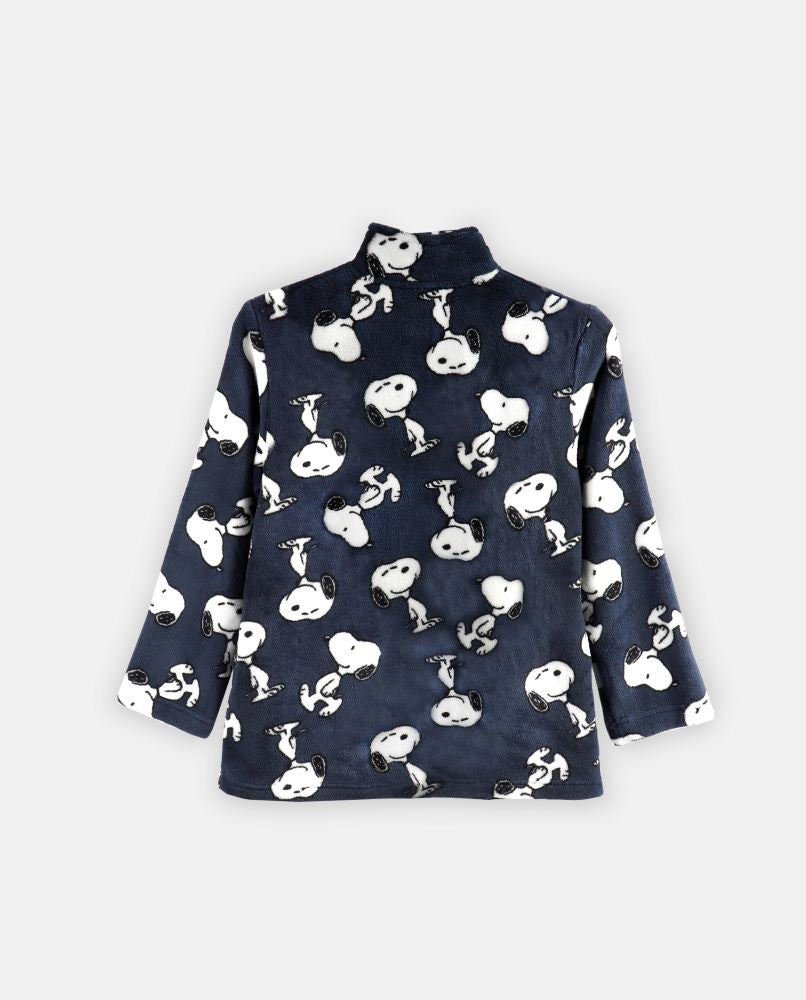 VESTAGLIA AUTUNNO/INVERNO BAMBINA  BLU 67079 BLU PEANUTS 